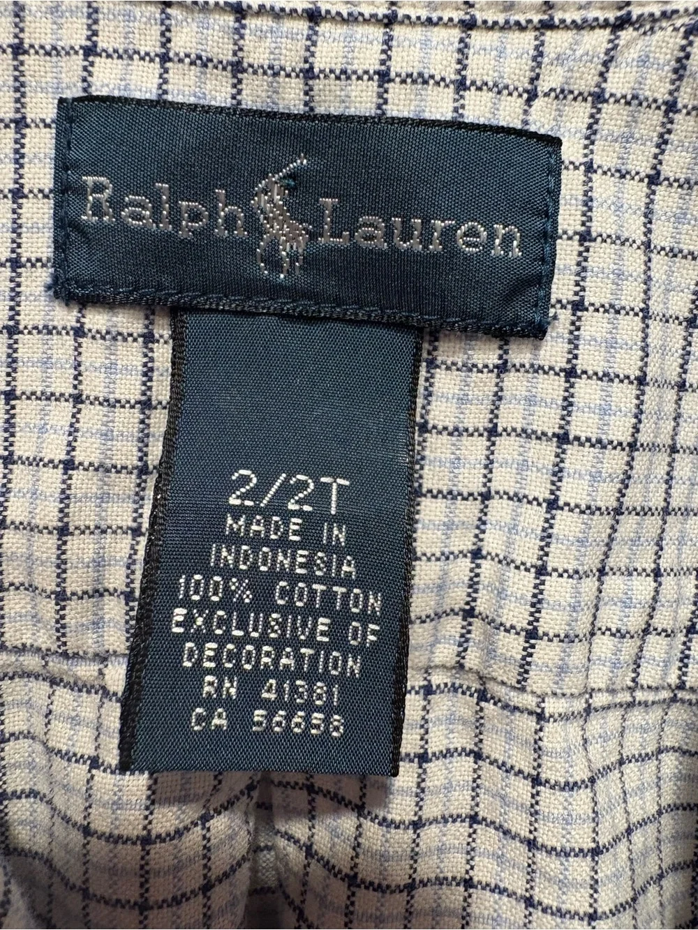 Ralph Lauren boys 2t button down
